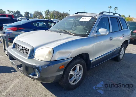 2004 Hyundai Santa Fe Gls/Lx из США, поврежденный, VIN KM8SC13EX4U792598